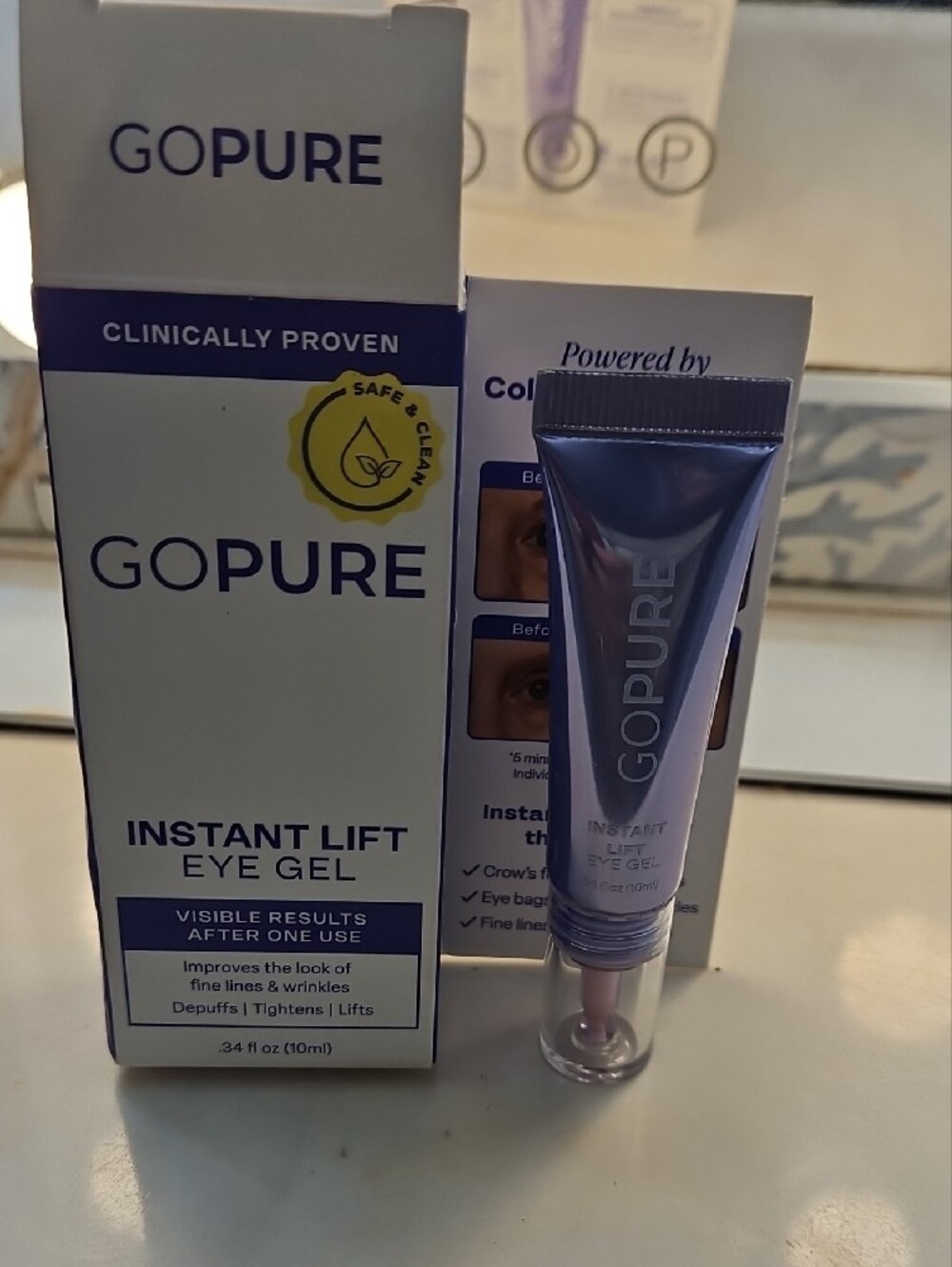 Instant Lift Eye Gel — White